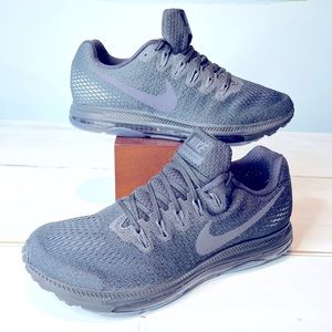Nike Zoom All Out Women Size 10 Black Athletic Shoes Lace Up Low Top Sneakers